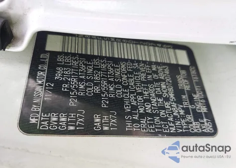 2013 Nissan Juke Sv from USA, damaged, VIN JN8AF5MR8DT207463